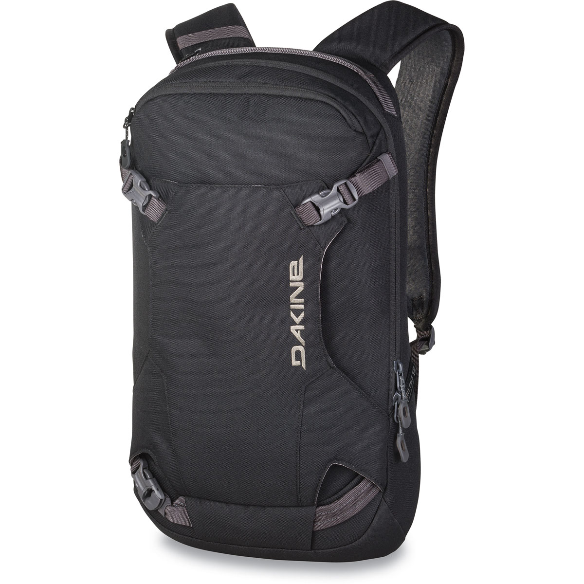 Front View - Dakine Heli Pack 12L - Black