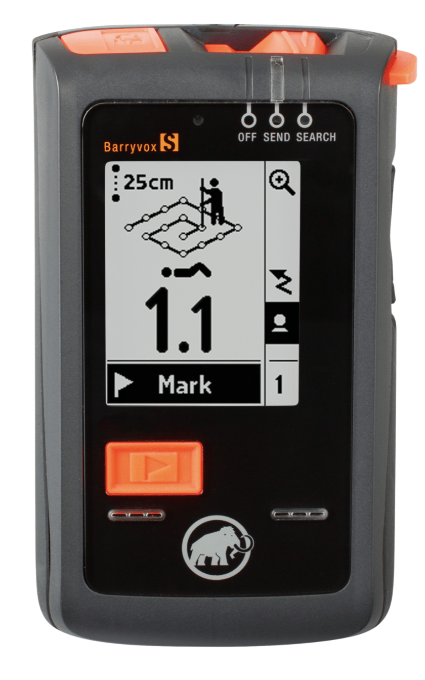 Mammut Barryvox S | User Friendly | Multiple Burials | Snowsafe