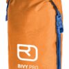 Compressible stow away bag with rolltop - Ortovox Bivy Bag Pro