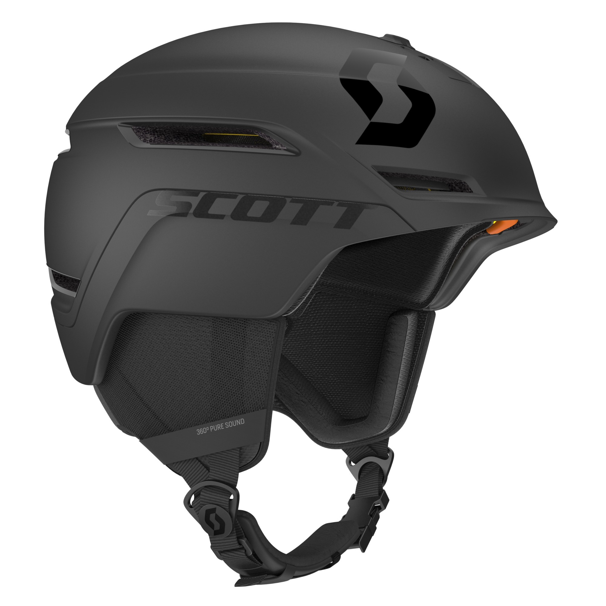 Scott Symbol 2 Plus D Helmet - Black - Right Side View