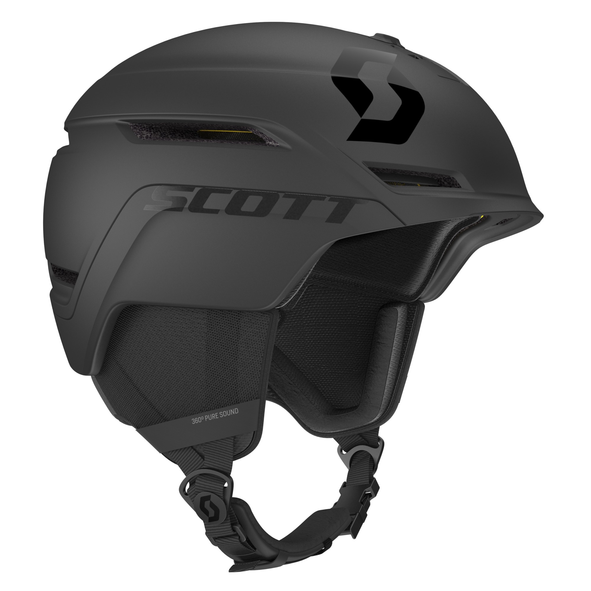 Scott Symbol 2 Plus Helmet - Black - Right Side View