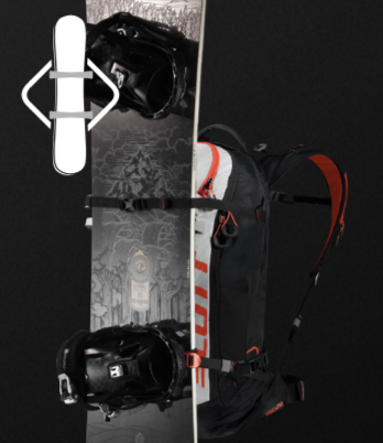 Scott Backcountry Patrol E1 30 Kit - Front Snowboard Fixation