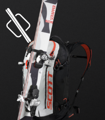 Scott Backcountry Patrol E1 30 Kit - D-Skifix Ski Fixation