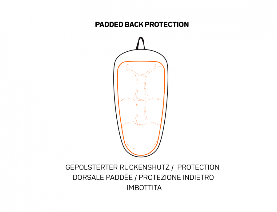 Terrawest Core 22 Litre Backpack - Padded Back Protection