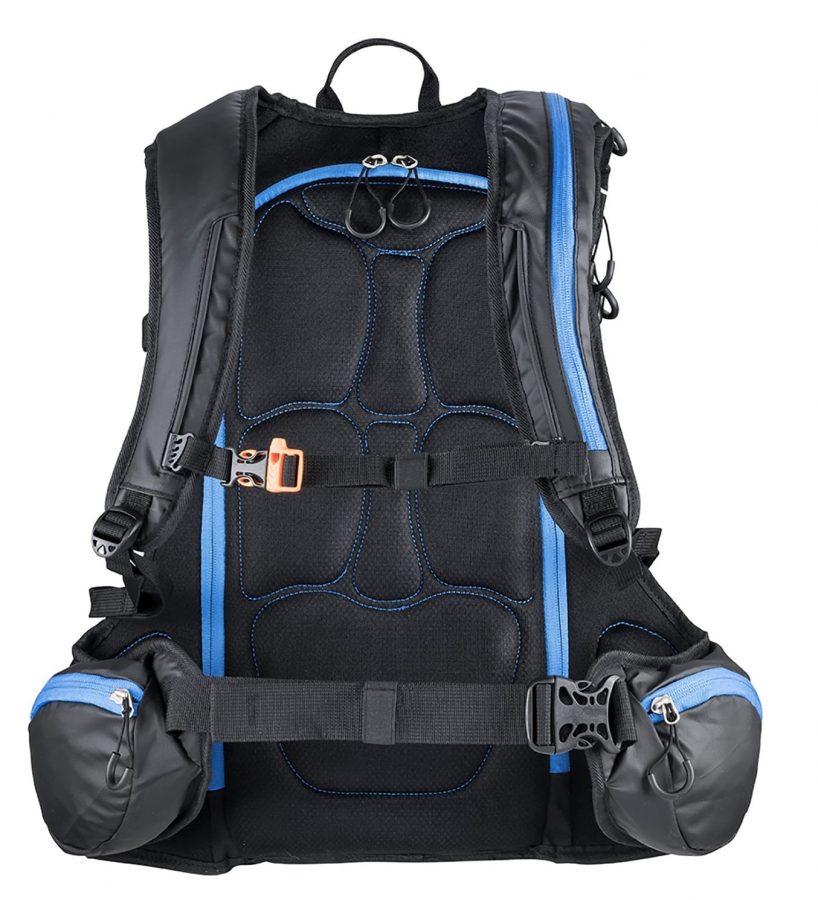 Terrawest Core 22 Litre Backpack (Recco Reflector Installed) - Back View