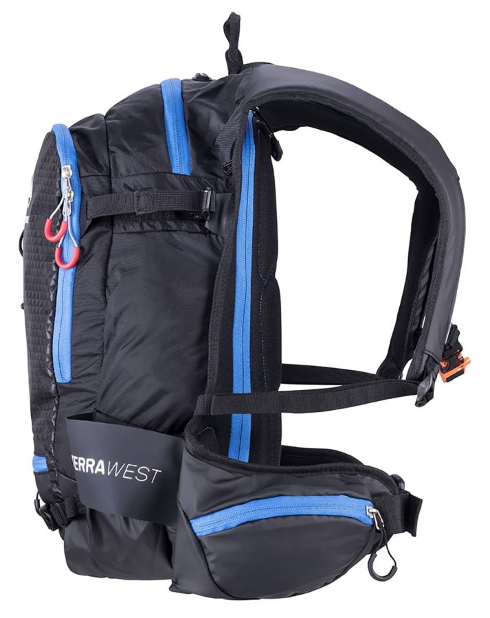 Terrawest Core 22 Litre Backpack (Recco Reflector Installed) - Side View