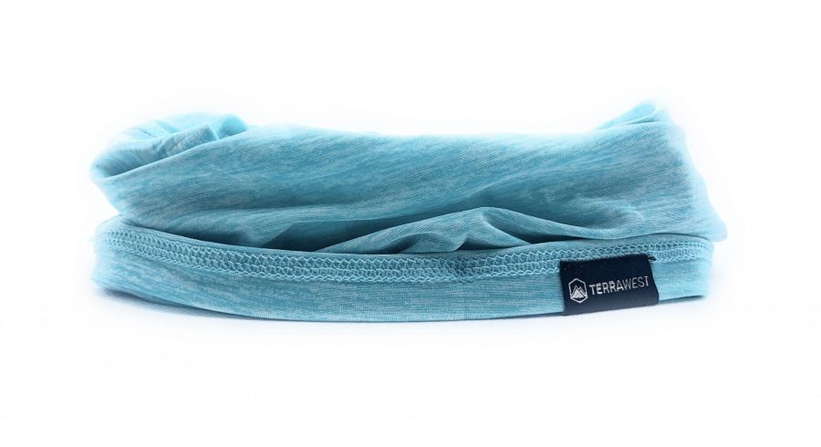 TerraWest Face Scarf - Ocean Blue