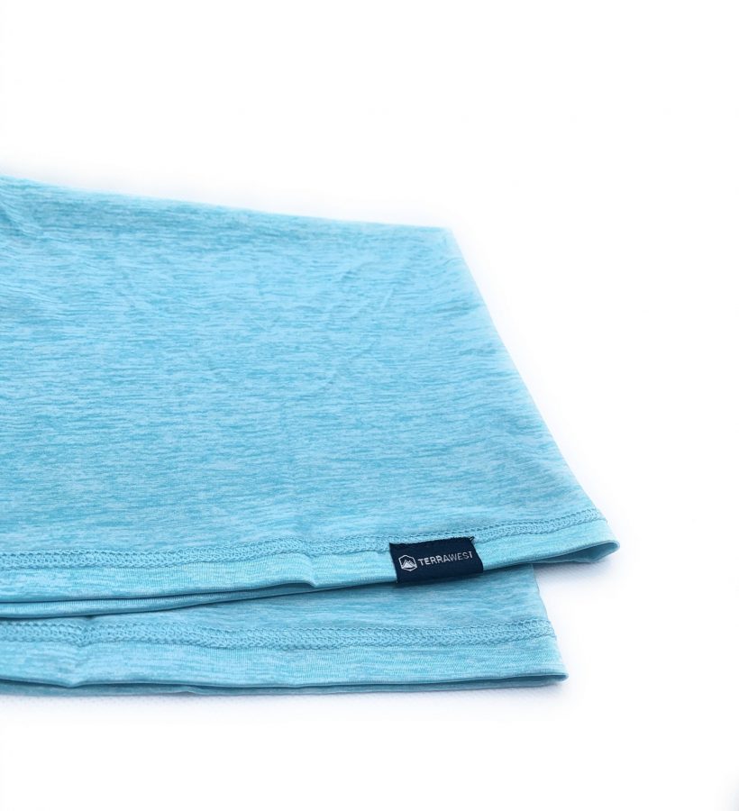 TerraWest Face Scarf - Ocean Blue