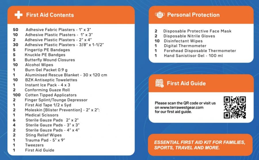 Terrawest Core First Aid Kit