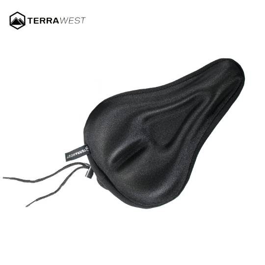 TerraWest Gel Bike Seat Cushion + Rain Cover