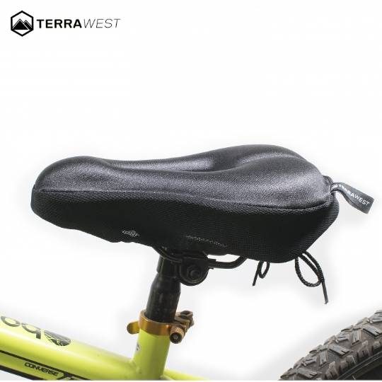 Terrawest Gel Bike Seat Cushion Rain Cover Bicycle - Gel Bike Seat Cover Target Australia