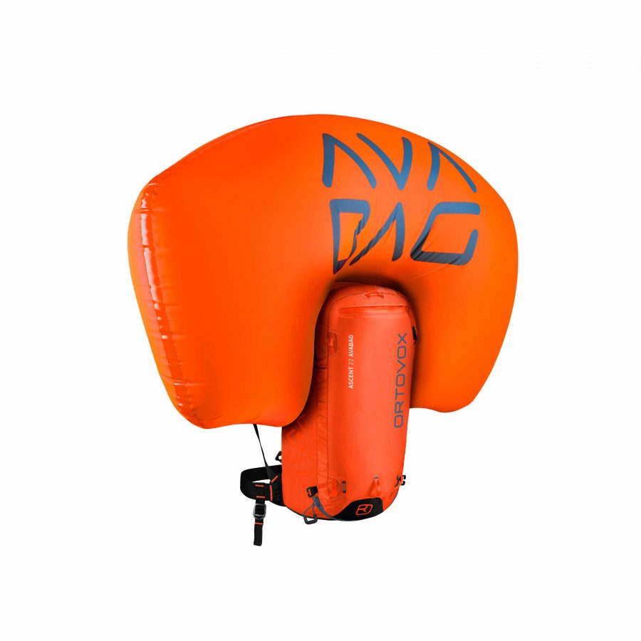 Ortovox Ascent 22 Avabag - Desert Orange