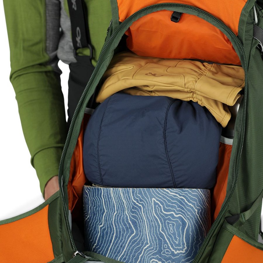 Osprey Sopris Range - Back Panel Entry