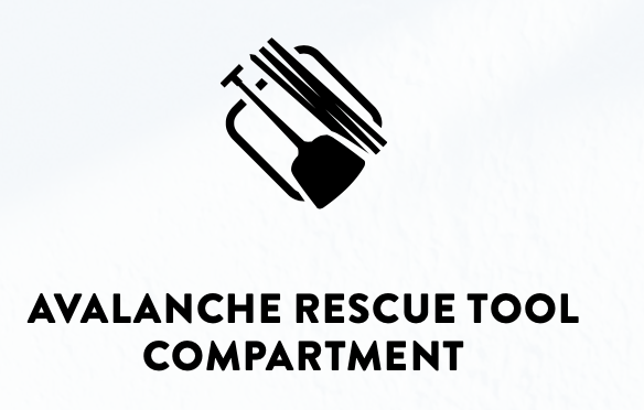 Backcountry Patrol E1 Series - Avalanche Rescue Tool Compartment